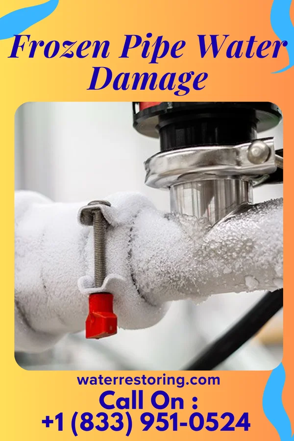 Frozen Pipe Water Damage in Cologne, MN